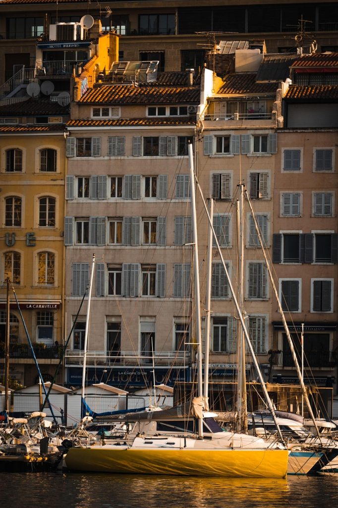 boats, port, sailboats, light, sunlight, nature, summer, sail, marseille