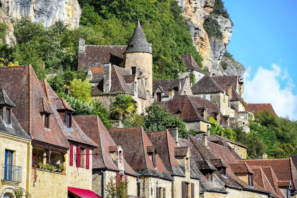 house, cliff, town, dordogne, castling gageac, architecture, roof, rock, dordogne, dordogne, dordogne, dordogne, dordogne