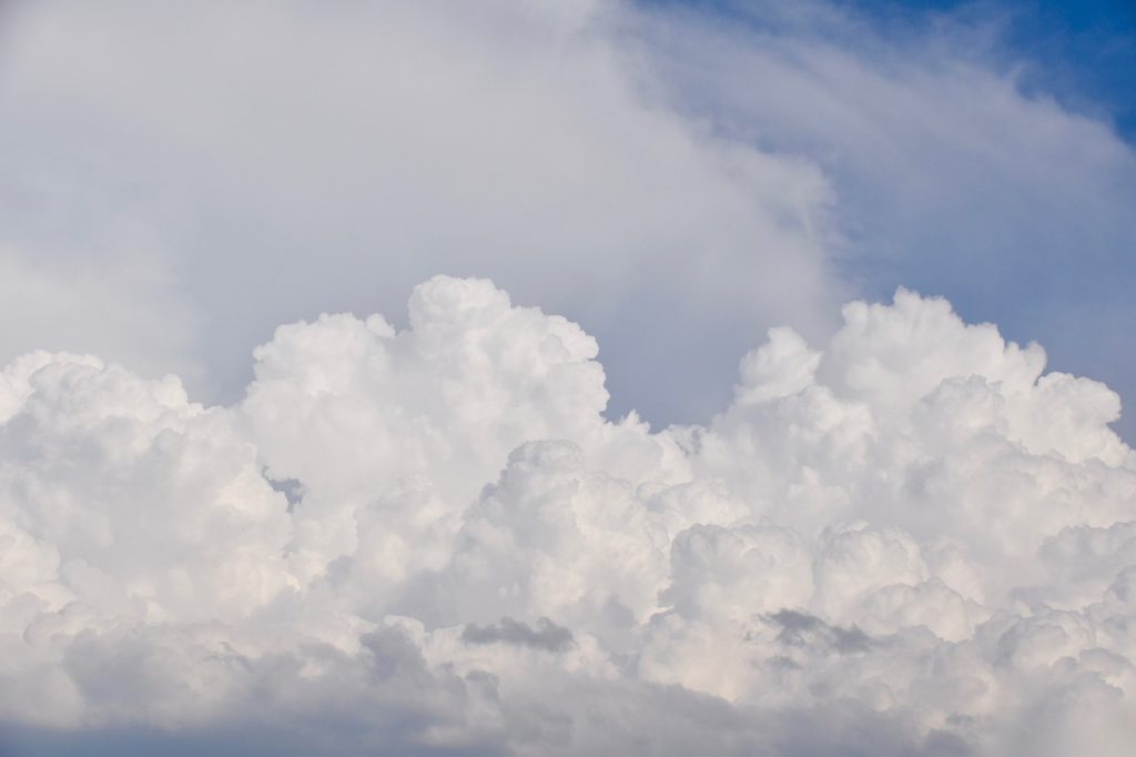 clouds, cumulus, cloudy, sky, nature, air, atmosphere, weather