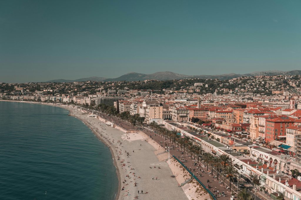 Explore Nice's scenic beachside with its charming mix of sea and city.
