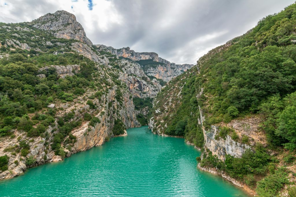 The Verdon Gorge, where fifty kilometres of road takes far longer than the map suggests