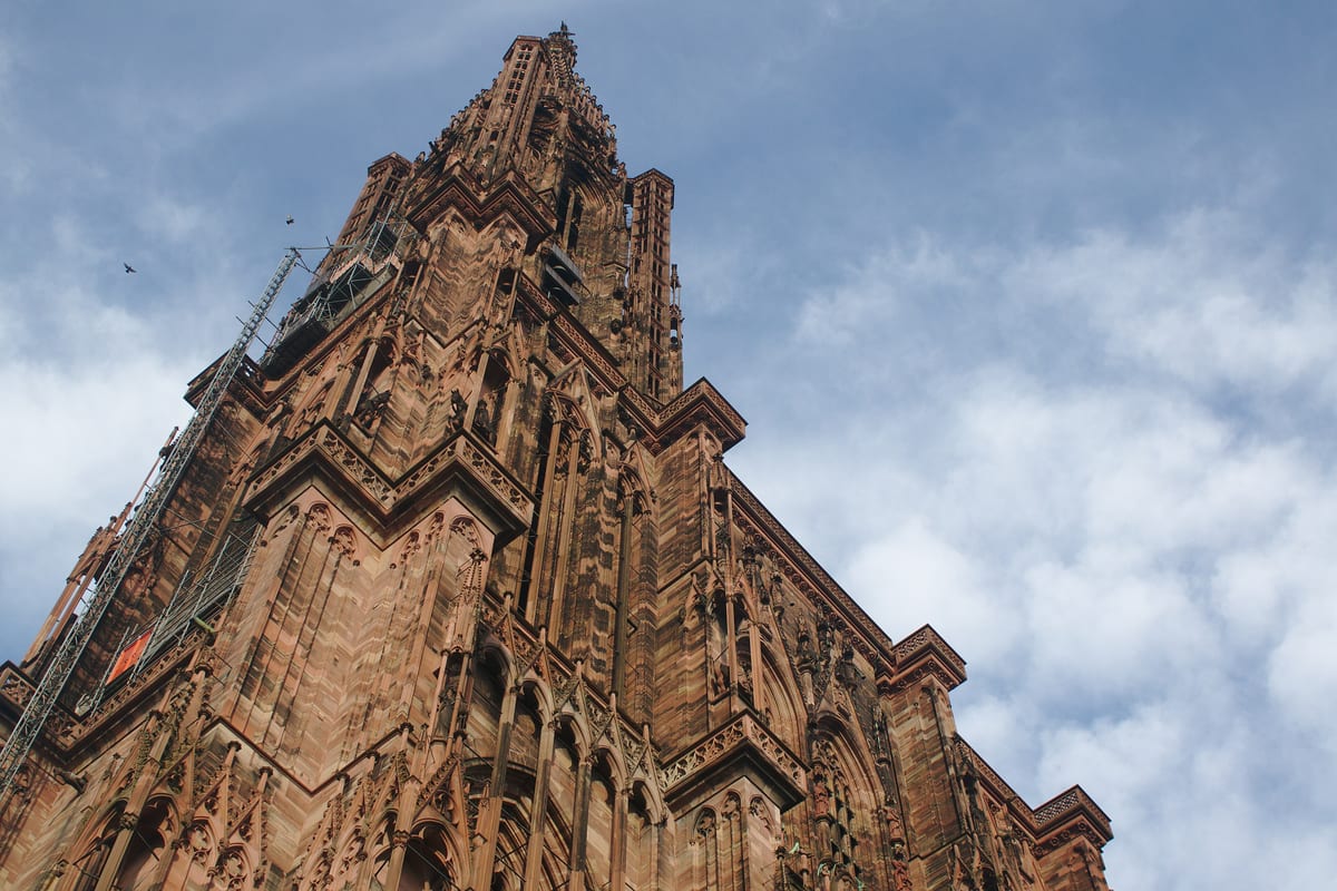 Alsace itinerary: the pink sandstone cathedral of Strasbourg